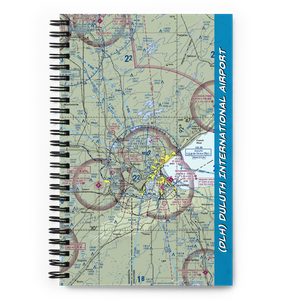 Duluth International Airport (DLH) VFR Sectional Notebook