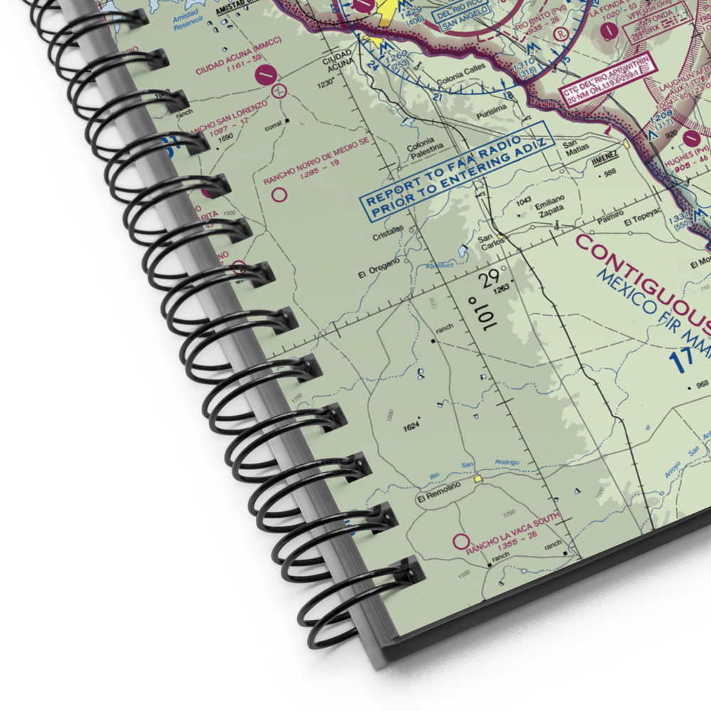 DLF Airport (DLF) VFR Sectional Notebook 