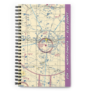 Dickinson Theodore Roosevelt Regional Airport (DIK) VFR Sectional Notebook