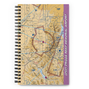 Driggs Reed Memorial Airport (DIJ) VFR Sectional Notebook