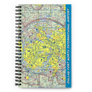 Dallas Fort Worth International Airport (DFW) VFR Sectional Notebook