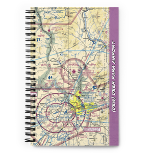 Deer Park Airport (DEW) VFR Sectional Notebook