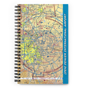 Denver International Airport (DEN) VFR Sectional Notebook