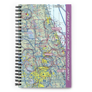 Deland Municipal Sidney H Taylor Field (DED) VFR Sectional Notebook