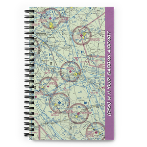 W H 'Bud' Barron Airport (DBN) VFR Sectional Notebook