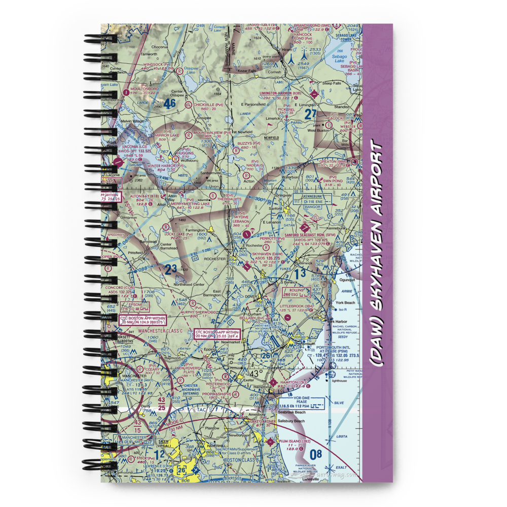 Skyhaven Airport (DAW) VFR Sectional Notebook 