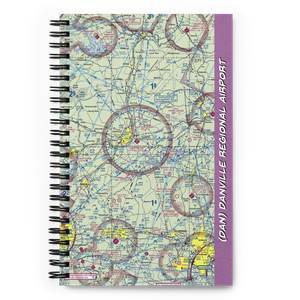 Danville Regional Airport (DAN) VFR Sectional Notebook