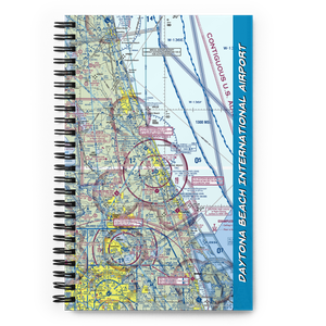 Daytona Beach International Airport (DAB) VFR Sectional Notebook