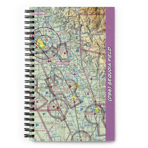 Sequoia Field (D86) VFR Sectional Notebook