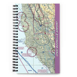 Boonville Airport (D83) VFR Sectional Notebook