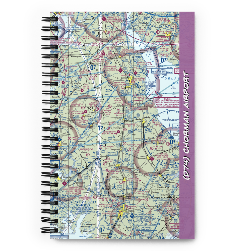 Chorman Airport (D74) VFR Sectional Notebook 