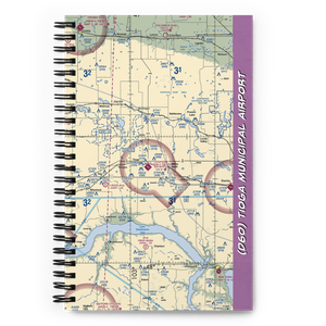 Tioga Municipal Airport (D60) VFR Sectional Notebook