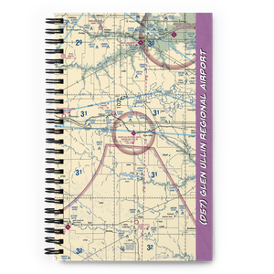 Glen Ullin Regional Airport (D57) VFR Sectional Notebook