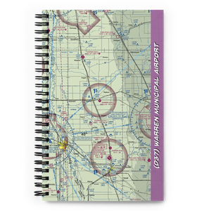 Warren Municipal Airport (D37) VFR Sectional Notebook