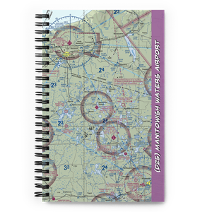 Manitowish Waters Airport (D25) VFR Sectional Notebook