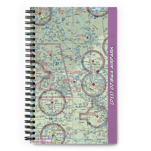 Ojibwa Airpark (D11) VFR Sectional Notebook