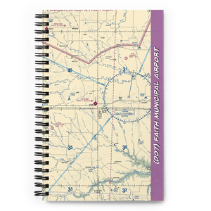 Faith Municipal Airport (D07) VFR Sectional Notebook