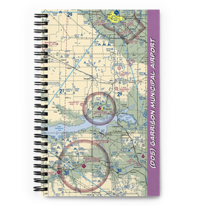 Garrison Municipal Airport (D05) VFR Sectional Notebook