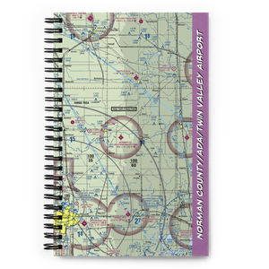 Norman County/Ada/Twin Valley Airport (D00) VFR Sectional Notebook
