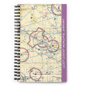 Cozad Municipal Airport (CZD) VFR Sectional Notebook