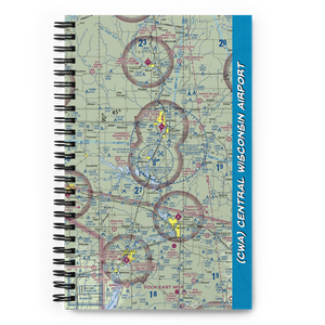 Central Wisconsin Airport (CWA) VFR Sectional Notebook