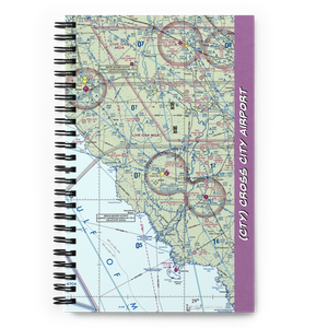 Cross City Airport (CTY) VFR Sectional Notebook