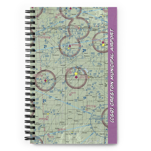 Creston Municipal Airport (CSQ) VFR Sectional Notebook