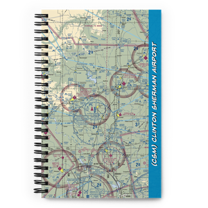 Clinton Sherman Airport (CSM) VFR Sectional Notebook