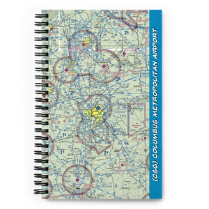 Columbus Metropolitan Airport (CSG) VFR Sectional Notebook