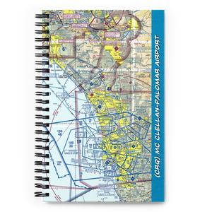 Mc Clellan-Palomar Airport (CRQ) VFR Sectional Notebook