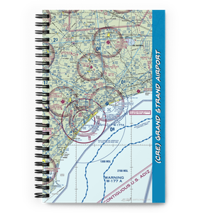 Grand Strand Airport (CRE) VFR Sectional Notebook