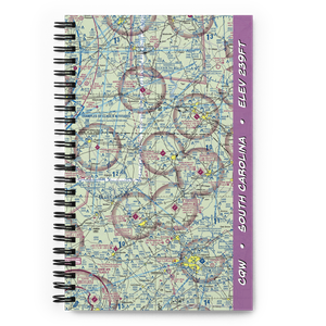 Cheraw Municipal Airport/Lynch Bellinger Field (CQW) VFR Sectional Notebook