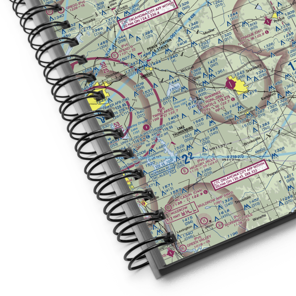 Chandler Regional Airport (CQB) VFR Sectional Notebook 