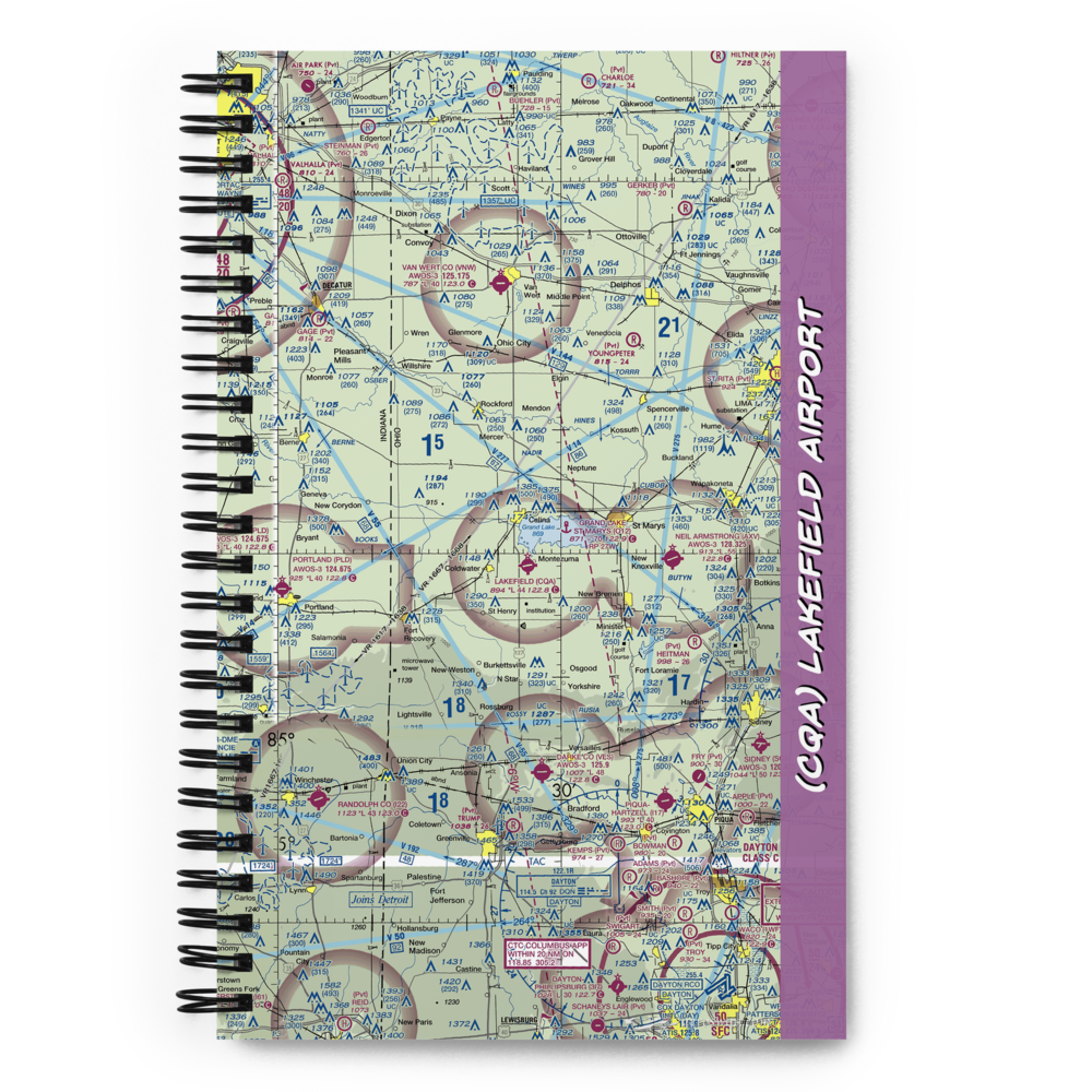 Lakefield Airport (CQA) VFR Sectional Notebook 