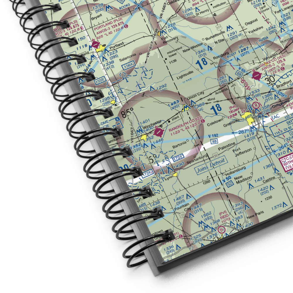 Lakefield Airport (CQA) VFR Sectional Notebook 