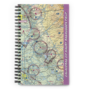 Calaveras Co Maury Rasmussen Field (CPU) VFR Sectional Notebook