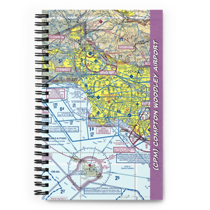 Compton Woodley Airport (CPM) VFR Sectional Notebook