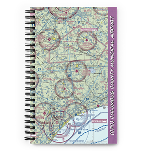 Columbus County Municipal Airport (CPC) VFR Sectional Notebook