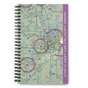 Cloquet Carlton County Airport (COQ) VFR Sectional Notebook