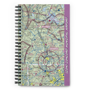 Concord Municipal Airport (CON) VFR Sectional Notebook