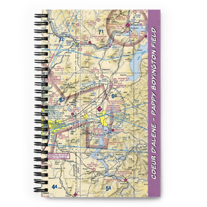 Coeur D'Alene - Pappy Boyington Field (COE) VFR Sectional Notebook