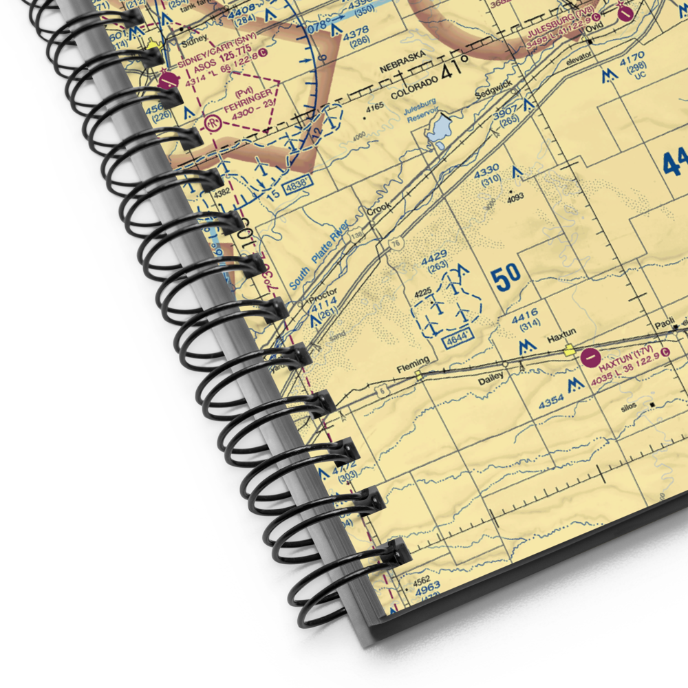 Billy G Ray Field (CNP) VFR Sectional Notebook 