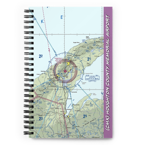 Houghton County Memorial Airport (CMX) VFR Sectional Notebook