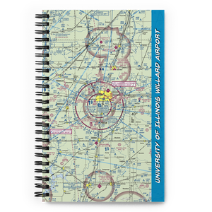 University of Illinois Willard Airport (CMI) VFR Sectional Notebook