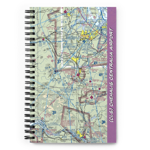 Chehalis Centralia Airport (CLS) VFR Sectional Notebook