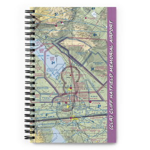 Cliff Hatfield Memorial Airport (CLR) VFR Sectional Notebook