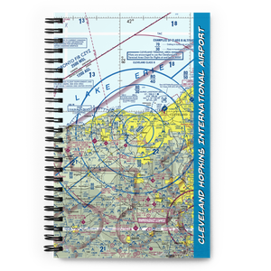 Cleveland Hopkins International Airport (CLE) VFR Sectional Notebook