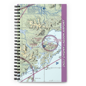 Chignik Lagoon Airport (KCL) VFR Sectional Notebook