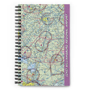 Williamsburg Regional Airport (CKI) VFR Sectional Notebook