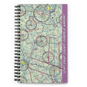 Crisp County Cordele Airport (CKF) VFR Sectional Notebook